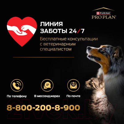 Сухой корм для собак Pro Plan Adult OptiDerma Small & Mini с лососем и рисом (7кг)