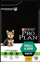 Сухой корм для собак Pro Plan Puppy Small & Mini с курицей и рисом (7кг) - 
