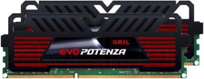 Оперативная память DDR3 GeIL EVO Potenza Onyx Black 2x4GB DDR3 PC3-12800 (GPB38GB1600C11DC)