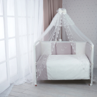 Комплект постельный для малышей Perina Амели / АМ6-01.2 (6 предметов) - 