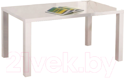 Обеденный стол Halmar Ronald 160x90 (белый)