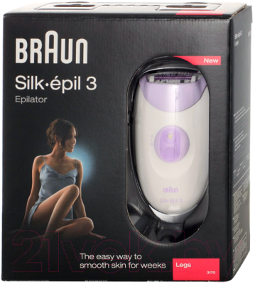 Эпилятор Braun 3170 (Silk-epil 3)