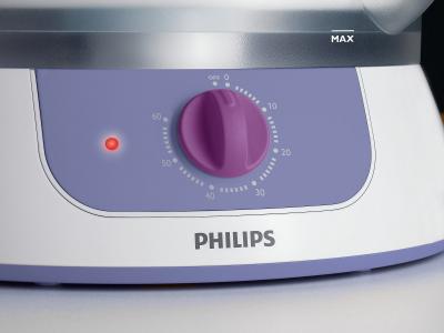 Пароварка стационарная Philips HD9120/00 - панель управления