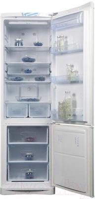 Холодильник с морозильником Indesit B20DFNF - внутренний вид