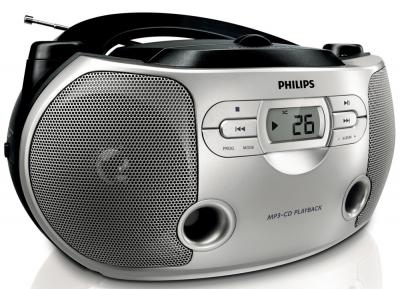 Магнитола Philips AZ1046/12 - вид сбоку