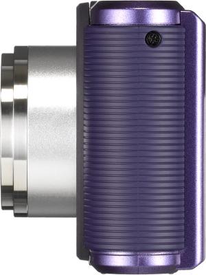 Компактный фотоаппарат Pentax Optio LS465 (Amethyst-Purple) - вид сбоку