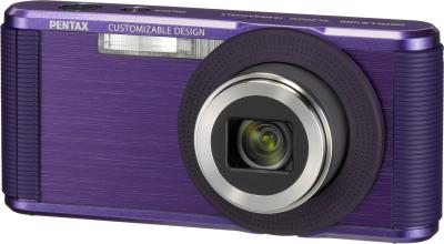 Компактный фотоаппарат Pentax Optio LS465 (Amethyst-Purple) - общий вид