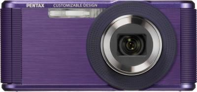 Компактный фотоаппарат Pentax Optio LS465 (Amethyst-Purple) - вид спереди