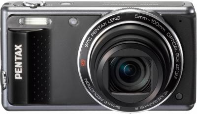 Компактный фотоаппарат Pentax Optio VS20 (Black) - общий вид