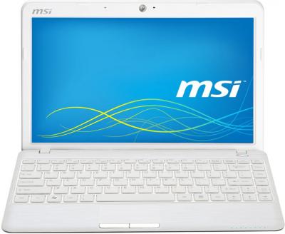 Ноутбук MSI U270-471XBY (White) - фронтальный вид