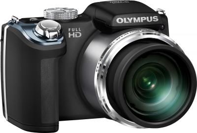 Компактный фотоаппарат Olympus SP-720UZ (Black) - общий вид