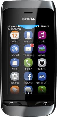 Мобильный телефон Nokia Asha 309 White - общий вид