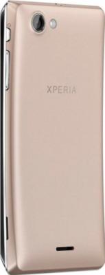 Смартфон Sony Xperia J (ST26i) Gold - задняя панель