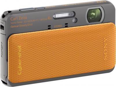 Компактный фотоаппарат Sony Cyber-shot DSC-TX20 (Orange) - общий вид