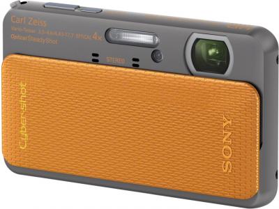 Компактный фотоаппарат Sony Cyber-shot DSC-TX20 (Orange) - общий вид