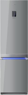 Холодильник с морозильником Samsung RL57TTE5K1 - вид спереди