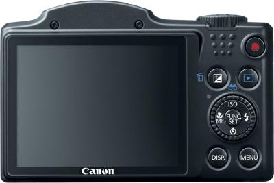 Компактный фотоаппарат Canon PowerShot SX500 IS - вид сзади