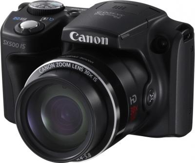 Компактный фотоаппарат Canon PowerShot SX500 IS - общий вид