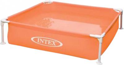 Каркасный бассейн Intex 57171NP (122x122x30) - варианты расцветки: оранжевый