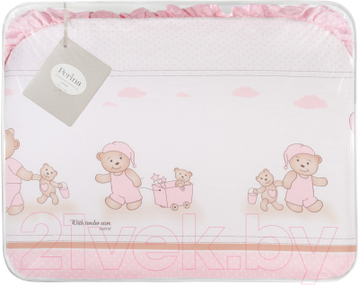Комплект постельный для малышей Perina Тиффани Т7-01.3 (Неженка розовый)