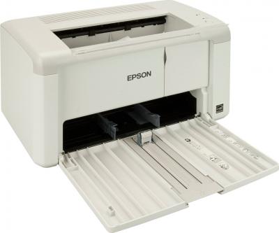 Принтер Epson AcuLaser M1400 - общий вид (открытый лоток)