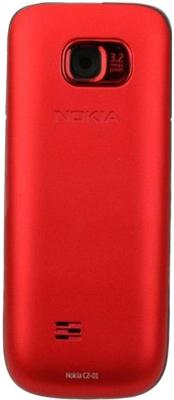 Мобильный телефон Nokia C2-01 Red - задняя панель