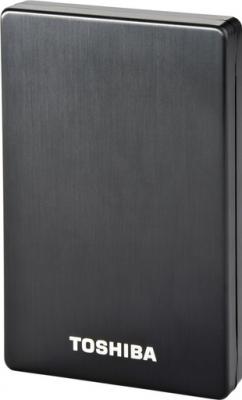 Внешний жесткий диск Toshiba StorE Alu2 750GB Black (PX1709E-1HG5) - общий вид