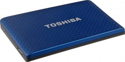 Внешний жесткий диск Toshiba Stor.E Partner 750GB Blue (PA4278E-1HG5) - лежит