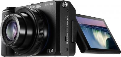 Компактный фотоаппарат Samsung EX2F (EC-EX2FZZBPBRU) (Black) - общий вид