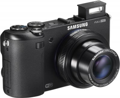 Компактный фотоаппарат Samsung EX2F (EC-EX2FZZBPBRU) (Black) - общий вид