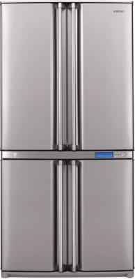 Холодильник с морозильником Sharp SJ-F96SPSL - вид спереди