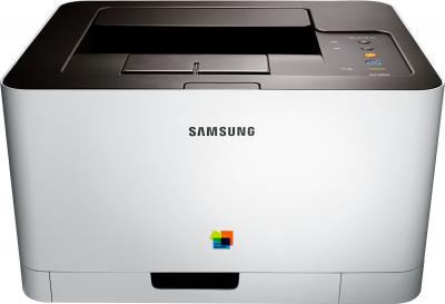 Принтер Samsung CLP-365W - фронтальный вид