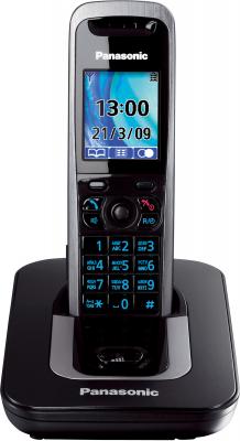 Беспроводной телефон Panasonic KX-TG8411 Titanium (KX-TG8411RUT) - общий вид