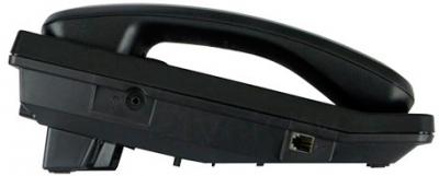 Проводной телефон Panasonic KX-TS2570 (черный) - вид сбоку