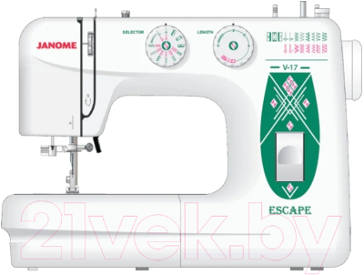 

Швейная машина Janome, Escape V-17