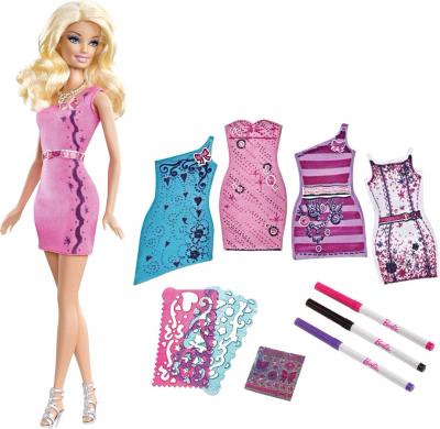 Кукла с аксессуарами Mattel Барби Модная дизайн-студия (W3923) - общий вид