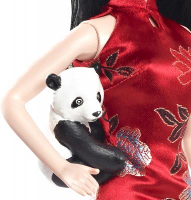 Кукла Mattel Барби Китай (X3902/W3323) - фигурка панды