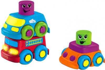 Развивающая игрушка Fisher-Price Кубики-блоки с сюрпризами "Веселая поездка" (R8892/R8893) - общий вид