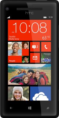 Смартфон HTC Windows Phone 8X Black - общий вид