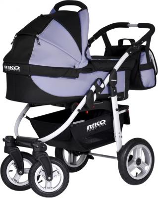 Детская универсальная коляска Riko Amigo (Silver) - общий вид