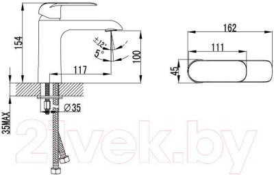 Смеситель IDDIS Calipso CALSB00i01