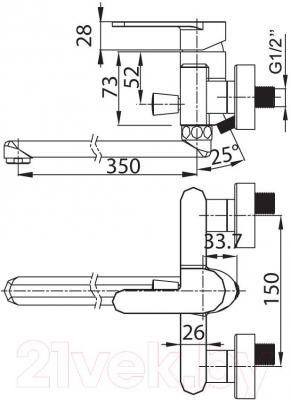 Смеситель IDDIS Renior RENSBL0i10