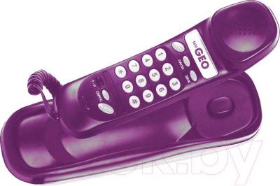Проводной телефон Мажор Сигно-201-1 (бордовый)