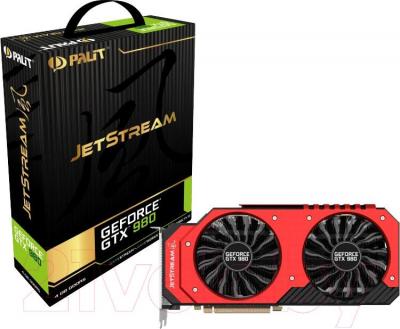 Видеокарта Palit GeForce GTX 960 JetStream 4GB GDDR5 (NE5X960010G1-2062J)