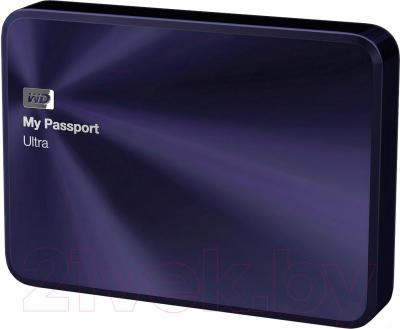 Внешний жесткий диск Western Digital My Passport Ultra Metal Navy 1TB (WDBW5L0010BBA)