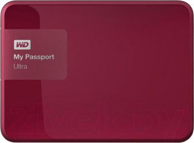 Внешний жесткий диск Western Digital My Passport Ultra 2TB Wild Berry (WDBNFV0020BBY)
