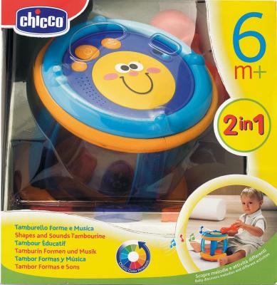 Развивающая игрушка Chicco Музыкальный барабан - в упаковке