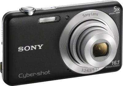 Компактный фотоаппарат Sony Cyber-shot DSC-W710 (Black) - общий вид