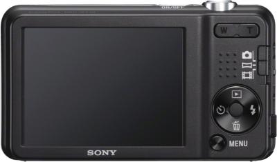 Компактный фотоаппарат Sony Cyber-shot DSC-W710 (Black) - вид сзади