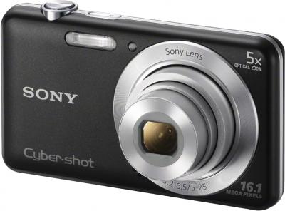 Компактный фотоаппарат Sony Cyber-shot DSC-W710 (Black) - общий вид